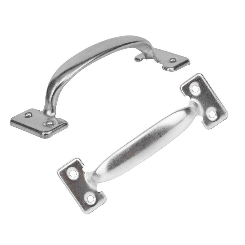 HOME MASTER HARDWARE 25 Pack 5-3/4 inch Pulls Gate Pull Door Handle Metal Drawer Handles for Kitchen Cabinets Furniture Wardrobe Zinc Plated - Image 2